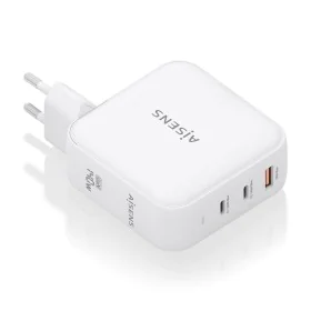 Chargeur mural Aisens ASCH-140W3P030-W Blanc 140 W (1 Unité) de Aisens, Chargeurs - Réf : S9910639, Prix : 50,31 €, Remise : %