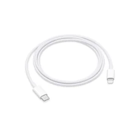 Cable USB-C a Lightning Apple MUQ93ZM/A Blanco 1 m (1 unidad) de Apple, Cables Lightning - Ref: S9911009, Precio: 27,31 €, De...