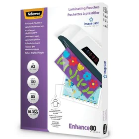 Laminating sleeves Fellowes 5306207 Transparent A3 (100 Units) by Fellowes, Laminating Pouches - Ref: S9911455, Price: 22,40 ...