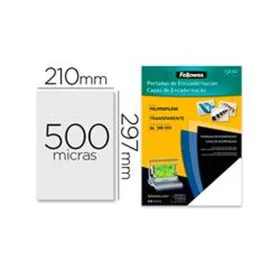 Couvertures de reliure Fellowes 54772 Noir A4 (100 Unités) de Fellowes, Couvertures de reliure - Réf : S9911462, Prix : 21,71...