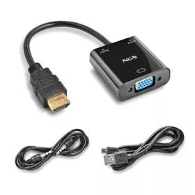 Adaptador HDMI para VGA NGS CHAMALEON 15 cm Preto de NGS, Cabos HDMI - Ref: S9911470, Preço: 6,84 €, Desconto: %