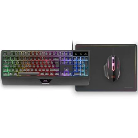 Clavier Mars Gaming MCP124ES Noir de Mars Gaming, Claviers - Réf : S9912684, Prix : 21,84 €, Remise : %