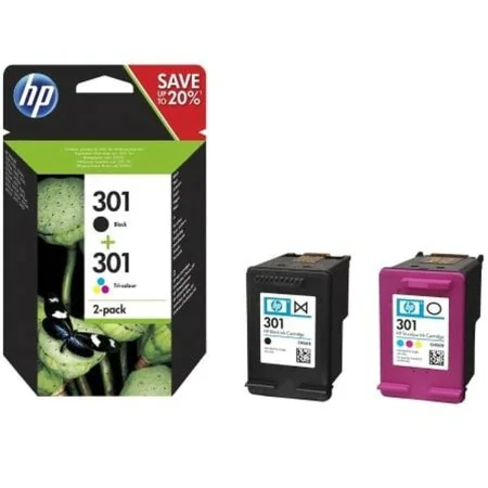 Cartucho de Tinta Original HP N9J72AE 301 Cian de HP, Tóners y tinta de impresora - Ref: S9913004, Precio: 50,51 €, Descuento: %