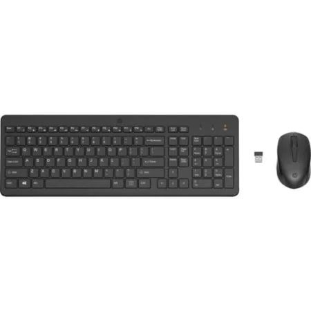 clavier et souris HP 2V9E6AA Noir de HP, Claviers numériques - Réf : S9913442, Prix : 34,10 €, Remise : %