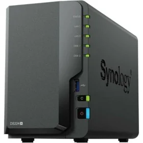 Armazenamanto em Rede NAS Synology DS224+ Preto Intel Celeron J4125 de Synology, Armazenamento ligado em rede - Ref: S9914065...