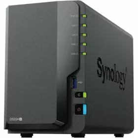 Almacenamiento en Red NAS Synology DS224+ Negro Intel Celeron J4125 de Synology, Almacenamiento conectado en red - Ref: S9914...