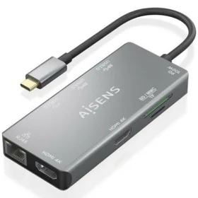 USB Hub Aisens ASUC-9P018-GR Grey by Aisens, USB hubs - Ref: S9914131, Price: 34,36 €, Discount: %