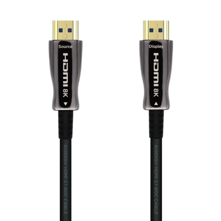 Cable HDMI Aisens A153-0524 100 m Negro de Aisens, Cables HDMI - Ref: S9914277, Precio: 102,10 €, Descuento: %