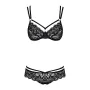 Underwear Set Obsessive 860 Black S/M by Obsessive, Lingerie Sets - Ref: M0401006, Price: 19,90 €, Discount: %