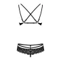 Set di Lingerie Obsessive 860 Nero L/XL di Obsessive, Completi intimi - Rif: M0401007, Prezzo: 19,87 €, Sconto: %