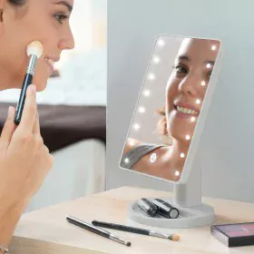 Tabletop Touch LED Mirror Perflex InnovaGoods by InnovaGoods, Compact Mirrors - Ref: V0100954, Price: 8,93 €, Discount: %