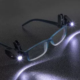 Clip LED pour Lunettes 360° InnovaGoods 2 Unités de InnovaGoods, Lampes de lecture - Réf : V0101130, Prix : 4,57 €, Remise : %