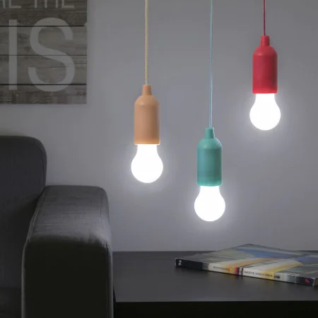 Lâmpada LED Portátil com Cordão Bulby InnovaGoods de InnovaGoods, Iluminação ambiente - Ref: V0101149, Preço: 3,27 €, Descont...