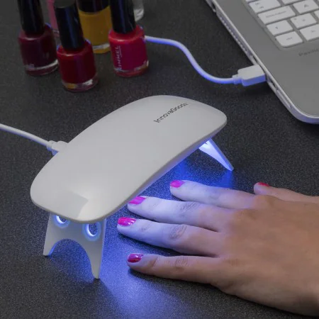 Lâmpada LED UV para Unhas Mini InnovaGoods de InnovaGoods, Utensílios - Ref: V0101170, Preço: 7,60 €, Desconto: %