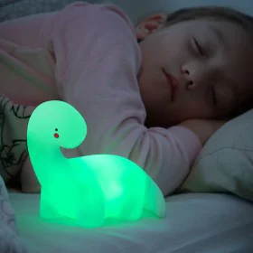 Lampe LED multicolore Dinosaure Lightosaurus InnovaGoods de InnovaGoods, Veilleuses - Réf : V0103002, Prix : 4,05 €, Remise : %