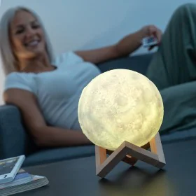 Lampada LED Ricaricabile Luna Moondy InnovaGoods di InnovaGoods, Luci touch - Rif: V0103129, Prezzo: 18,90 €, Sconto: %