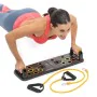 Planche de Pompes Push-Up avec Bandes de Résistance et Guide d'exercices Pulsher InnovaGoods de InnovaGoods, Smith machines -...