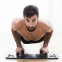 Prancha de flexões push-up com fitas de resistência de guia de exercícios Pulsher InnovaGoods de InnovaGoods, Multiestações -...