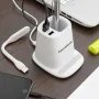 Kabelloses Ladegerät mit Halterung-Organizer und LED-Lampe USB 5 in 1 DesKing InnovaGoods von InnovaGoods, Schreibtischbedarf...