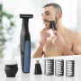 4 in 1 Rechargeable Ergonomic Multifunction Shaver Trimfor InnovaGoods by InnovaGoods, Electric shaver for men - Ref: V010324...