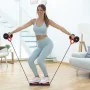 Rolo Abdominal com Discos Giratórios, Bandas Elásticas e Guia de Exercícios Twabanarm InnovaGoods de InnovaGoods, Tronco e ab...