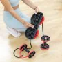 Abdominal Roller with Rotating Discs, Elastic Bands and Exercise Guide Twabanarm InnovaGoods by InnovaGoods, Core & Abdominal...