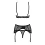 Set di Lingerie Obsessive Basitta Nero S/M di Obsessive, Completi intimi - Rif: M0401023, Prezzo: 23,23 €, Sconto: %