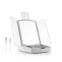 Miroir LED Pliable avec Organisateur de Maquillage 3-en-1 Panomir InnovaGoods de InnovaGoods, Miroirs de poche - Réf : V01034...