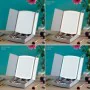 3-In-1 Folding LED Mirror with Make-up Organiser Panomir InnovaGoods by InnovaGoods, Compact Mirrors - Ref: V0103402, Price: ...