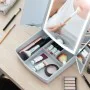 Miroir LED Pliable avec Organisateur de Maquillage 3-en-1 Panomir InnovaGoods de InnovaGoods, Miroirs de poche - Réf : V01034...