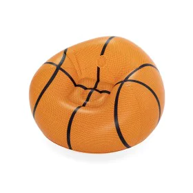 Inflatable Armchair Bestway Orange 114 x 112 x 66 cm Basketball by Bestway, Inflatable sofas - Ref: D1400602, Price: 21,77 €,...