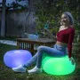 Aufblasbarer Hocker mit mehrfarbiger LED-Beleuchtung und Fernbedienung Pulight InnovaGoods von InnovaGoods, Sessel - Ref: V01...