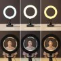 Ring Light Selfie con Pinza di Supporto Lumahoop InnovaGoods di InnovaGoods, Lampade con pinza - Rif: V0103566, Prezzo: 12,90...