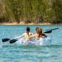 Inflatable Transparent Kayak with Accessories Paros InnovaGoods 312 cm 2 places by InnovaGoods, Kayaks and dugout canoes - Re...