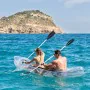 Inflatable Transparent Kayak with Accessories Paros InnovaGoods 312 cm 2 places by InnovaGoods, Kayaks and dugout canoes - Re...