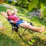 Folding Lounger Camping Chair Kampfort InnovaGoods by InnovaGoods, Chairs - Ref: V0103731, Price: 34,76 €, Discount: %