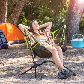 Chaise Pliable de Camping à Bascule Kamprock InnovaGoods de InnovaGoods, Chaises - Réf : V0103732, Prix : 99,90 €, Remise : %