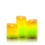 Multicolour Flame-Effect LED Candles with Remote Control Lendles InnovaGoods 3 Units by InnovaGoods, Candle Lights - Ref: V01...