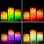 Bougies LED Multicolores Effet Flamme avec Télécommande Lendles InnovaGoods 3 Unités de InnovaGoods, Bougies à LED - Réf : V0...