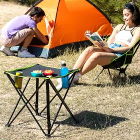 Folding Textile Camping Table with Cover Cafolby InnovaGoods by InnovaGoods, Tables - Ref: V0103889, Price: 15,23 €, Discount: %