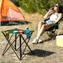 Mesa de Camping Textil Plegable con Funda Cafolby InnovaGoods de InnovaGoods, Mesas - Ref: V0103889, Precio: 15,23 €, Descuen...