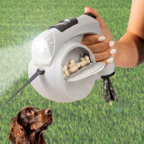 Laisse de chien rétractable 6 en 1 Leashic InnovaGoods de InnovaGoods, Sangles - Réf : V0103920, Prix : 12,90 €, Remise : %