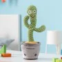 Cactus Danzante e Parlante Ricaricabile con Musica e LED Multicolor Cacxi InnovaGoods di InnovaGoods, Animali interattivi - R...