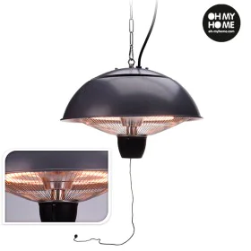 Oh My Home Outdoor Hanging Heater 1500W by BigBuy Garden, Chimineas - Ref: V0201277, Price: 101,22 €, Discount: %