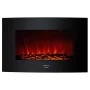 Cheminée murale électrique décorative Cecotec Warm 3500 Curved Flames 2000W de Cecotec, Braséros mexicains - Réf : V1704818, ...