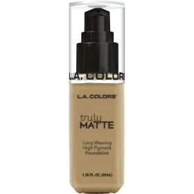 Base de maquillage liquide medium beige de BigBuy Beauty, Fonds de teint - Réf : V3400070, Prix : 6,93 €, Remise : %