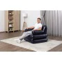 Fauteuil gonflable Bestway 191 x 38 x 25 cm Noir de Bestway, Bouées et Matelas gonflables - Réf : D1400604, Prix : 32,31 €, R...