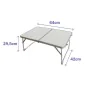 Folding Table Marbueno White 64 x 29,5 x 42 cm Aluminium by Marbueno, Tables - Ref: D1400079, Price: 16,19 €, Discount: %