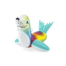 Bestway Figura Hinchable Foca con Asas 157x114 cm +3 Años Playa y Piscina 41479 de Bestway, Colchonetas y juguetes hinchables...