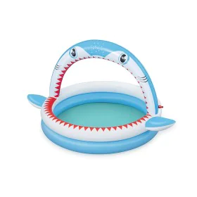 Bestway Piscine Gonflable Enfant 2 Anneaux Requin Pulvérisateur 163x127x92cm +2 Ans Jardin 53157 de Bestway, Piscines et Bass...